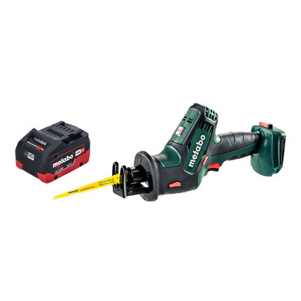 Metabo SSE 18 LTX Compact cordless recipro saw reciprocating saw 18 V 13 mm + 1x LiHD battery 5.5 Ah - without charger