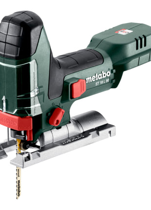 Seghetto alternativo a batteria Metabo ST 18 L 90 18 V 90 mm ( 601047840 ) + Metabox - senza batteria, senza caricabatterie