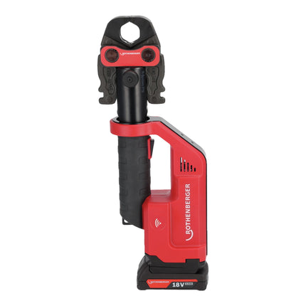 Rothenberger Romax Compact III cordless crimping machine Basic Set 1 18 V 19 kN ( 1000004267 ) + 1x rechargeable battery 2.0 Ah + charger