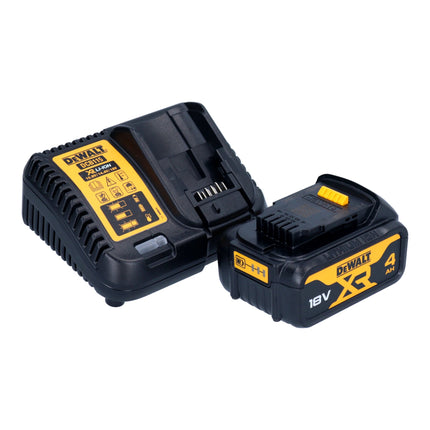 Amoladora angular a batería DeWalt DCG 416 VS M1 18 V 125 mm sin escobillas + 1x batería 4,0 Ah + cargador