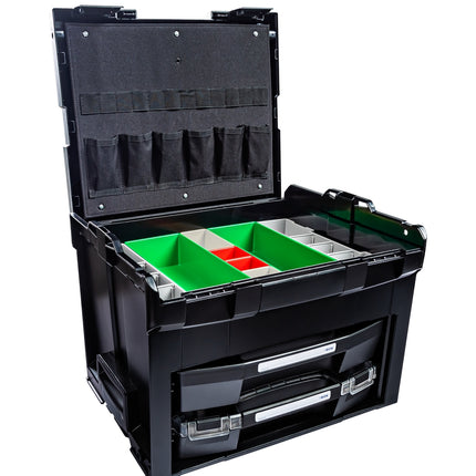 L-BOXX ProClick Set 6 - 1x LS-BOXX 306 ( 6100000326 ) + 1x i-BOXX 72 ( 6100000336 ) + 1x LS-Tray 72 ( 6100000337 ) + accessori