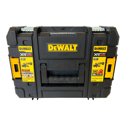 Amoladora angular a batería DeWalt DCG 409 H2T 18 V 125 mm sin escobillas + 2x batería Powerstack 5,0 Ah + cargador + TSTAK