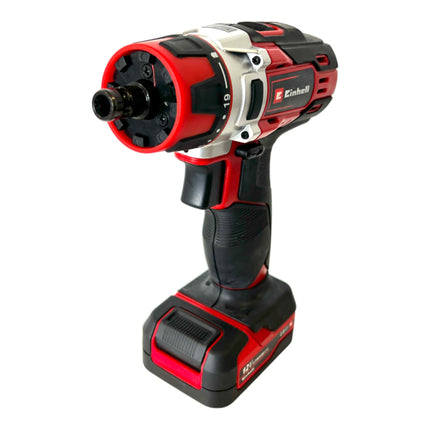 Einhell TE-CD 12/1 3X-Li +39 Taladro atornillador a batería 12 V 30 Nm ( 4513597 ) + 1x batería recargable 2,0 Ah + cargador + e-box