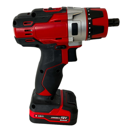 Einhell TE-CD 12/1 3X-Li +39 Taladro atornillador a batería 12 V 30 Nm ( 4513597 ) + 1x batería recargable 2,0 Ah + cargador + e-box