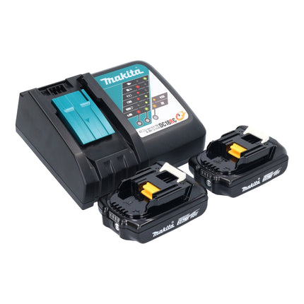 Akumulatorowy pistolet na kartusze Makita DCG 180 RA 18 V + 2x akumulator 2,0 Ah + ładowarka