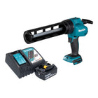 Makita DCG 180 RG1 akumulatorowy pistolet na kartusze 18 V + 1x akumulator 6,0 Ah + ładowarka