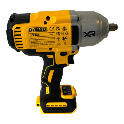 Akumulatorowy klucz udarowy DeWalt DCF 900 P2T 18 V 1396 Nm 1/2" + 2x akumulator 5,0 Ah + ładowarka + TSTAK