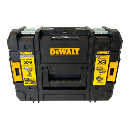 Akumulatorowy klucz udarowy DeWalt DCF 900 P2T 18 V 1396 Nm 1/2" + 2x akumulator 5,0 Ah + ładowarka + TSTAK