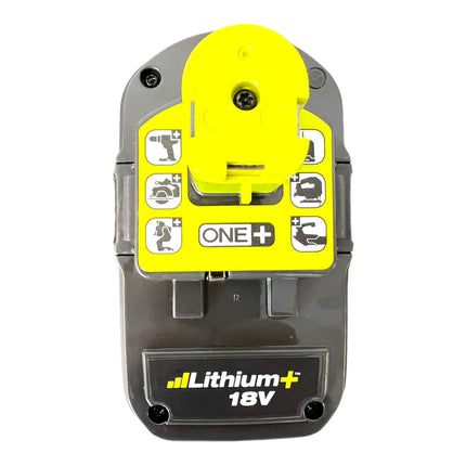 Ryobi RB18L15 rechargeable battery 18 V 1.5 Ah / 1500 mAh Li-Ion ONE+ ( 5133001905 ) with charge level indicator