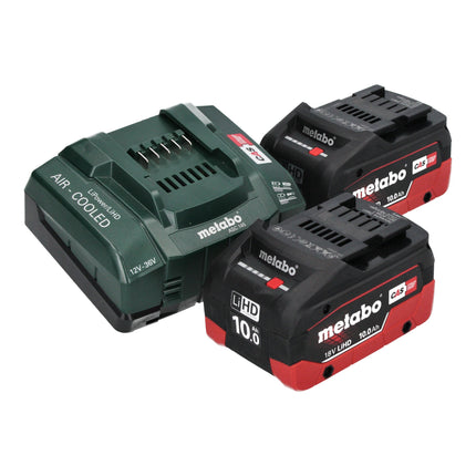 Metabo SSEP 18 LT cordless reciprocating saw 18 V 32 mm + 2x LiHD battery 10.0 Ah + charger + metabox
