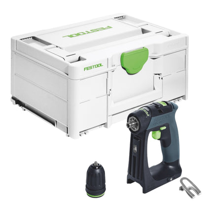 Festool CXS 18-Basic cordless drill driver 18 V 40 Nm brushless + 1x rechargeable battery 4.0 Ah + quick charger + systainer