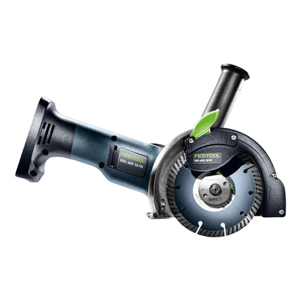 Festool DSC-AGC 18-125 FH EB-Basic akumulatorowy system tnący z wolnej ręki 18 V 125 mm bezszczotkowy + 1x akumulator 5,0 Ah + szybka ładowarka + systainer
