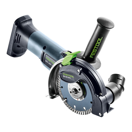 Festool DSC-AGC 18-125 FH Basic akumulatorowy system tnący z wolnej ręki 18 V 125 mm bezszczotkowy + 2x akumulator 8,0 Ah + szybka ładowarka + systainer