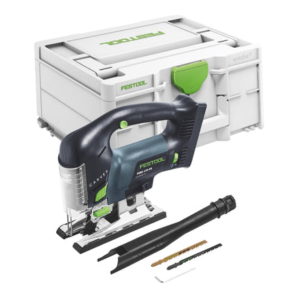 Festool CARVEX PSBC 420 EB-Basic akumulatorowa wyrzynarka wahadłowa 18 V 120 mm bezszczotkowa + 2x akumulator 5,0 Ah + szybka ładowarka + Systainer