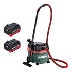 Metabo AS 36 18 L 20 PC cordless wet/dry vacuum cleaner 36 V ( 2x 18 V ) 20 L + 2x LiHD battery 5.5 Ah - without charger