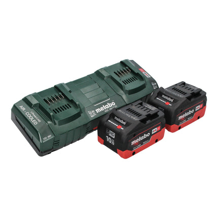Metabo AS 36 18 L 20 PC aspirador en seco/húmedo sin cable 36 V ( 2x 18 V ) 20 L + 2x batería LiHD 10,0 Ah + cargador doble