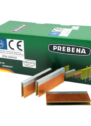 Prebena Z50CSVHA-ETA zszywki 50 mm typ Z 9500 sztuk mocne ocynkowane hartowane