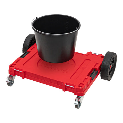Qbrick System ONE transport platform 2.0 Allterrain RED Ultra HD 750 x 542 x 223 mm 120 kg with metal swivel wheels and brake