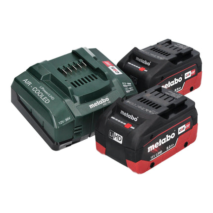 Martello combinato a batteria Metabo KH 18 LTX 24 18 V 2,1 J SDS Plus + 2x batteria LiHD 8,0 Ah + caricatore