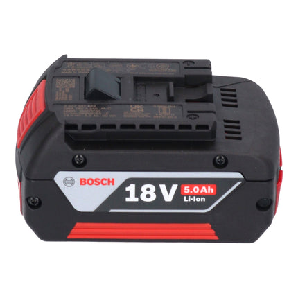 Bosch GOP 18V-34 Professional Cordless Multi Cutter 18 V Starlock Plus + 1x rechargeable battery 5.0 Ah + 17 pcs. accessories + L-Boxx - without charger