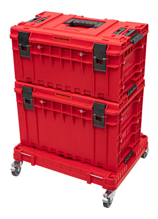 Mobilny wózek transportowy Toolbrothers RHINO XXl ULTRA Movement+ z metalowymi kołami skrętnymi i hamulcem