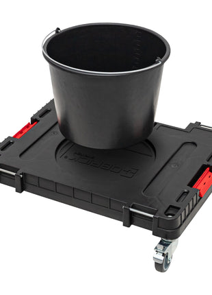 Toolbrothers RHINO XXL mobilny wózek transportowy ECO Movement+ na kółkach z metalowymi kołami skrętnymi i hamulcem