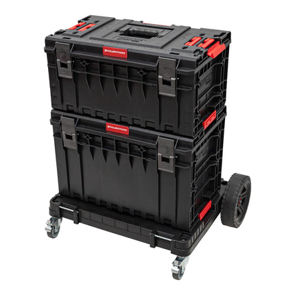 Toolbrothers RHINO XXL carrello di trasporto mobile ECO Mobility+ tavola rotante con ruote girevoli in metallo e freno