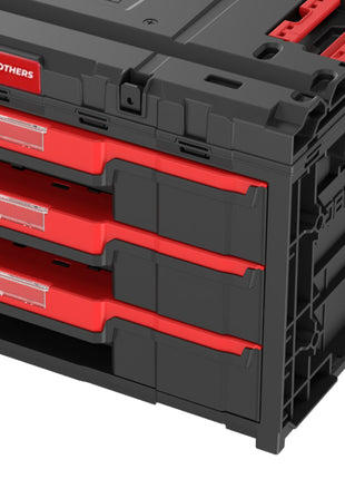 Toolbrothers RHINO XXL Drawer 3 ECO mit drei Schubläden + Trennwänden IP66