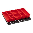 Toolbrothers RHINO Container Set No. 6 Workshop wall with 8 containers for RHINO L organiser height M / L