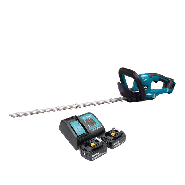 Makita DUH 607 SF2 cordless hedge trimmer 18 V 60 cm + 2x rechargeable battery 3.0 Ah + charger