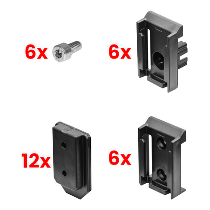 Toolbrothers RHINO Custom Adapter Set 1 do walizek RHINO L / XL / XXl - do rozbudowy systemu RHINO