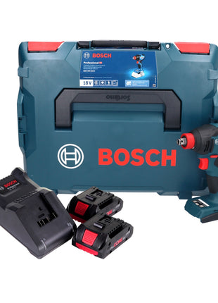Bosch GDX 18V-210 C Professional Akku Drehschlagschrauber 18 V 210 Nm Brushless + 2x ProCORE Akku 4,0 Ah + Ladegerät + L-Boxx