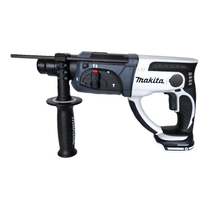 Makita DHR 202 RF1W Cordless hammer drill 18 V 20 mm 2.0 J white + 1x rechargeable battery 3.0 Ah + charger + case