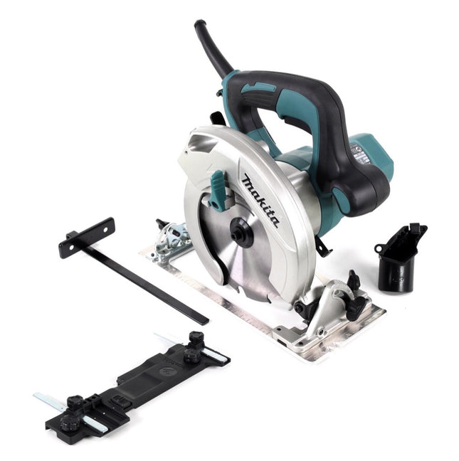 Makita HS 6601 Elektro Handkreissäge 1050 W / 165 mm + Makita Führungsschienenadapter E - Toolbrothers