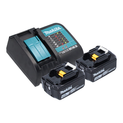Makita DCG 180 SMXK Akku Kartuschenpistole 18 V 300 / 600 ml + 2x Akku 4,0 Ah + Ladegerät + Koffer