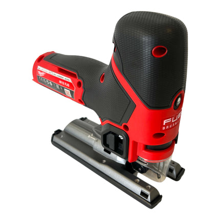 Sierra de calar a batería Milwaukee M12 FJS-501 12 V 22 mm sin escobillas + 1x batería 5,0 Ah + cargador