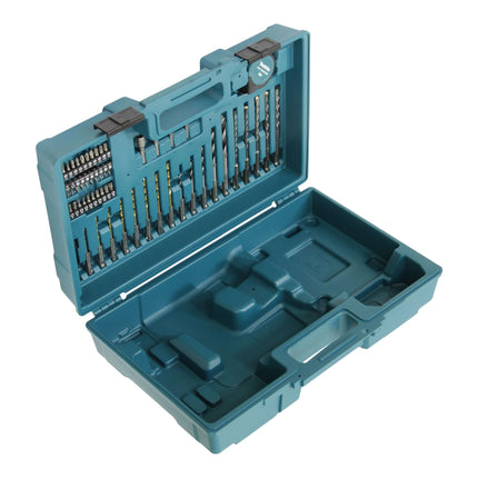 Akumulatorowa młotowiertarka Makita DHR 171 RAX3 18 V 1,2 dżula SDS Plus Brushless + 2x akumulator 2,0 Ah + ładowarka + zestaw 65 elementów + walizka