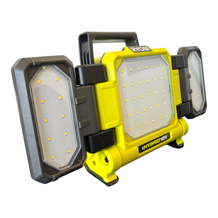 RYOBI RLPH18-0 Hybrydowa lampa panelowa LED 18 V 3000 lm ( 5133005397 ) Solo - bez akumulatora, bez ładowarki