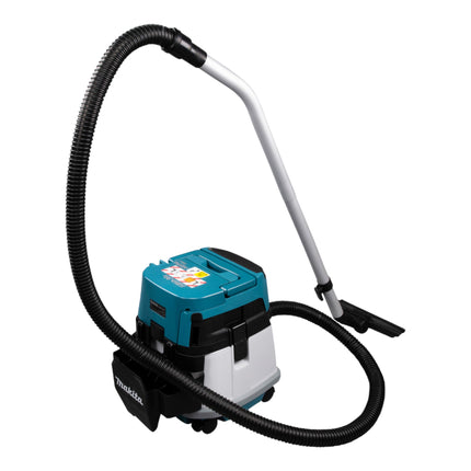 Odkurzacz akumulatorowy Makita DVC 157 LZX3 36 V ( 2x 18 V ) 15 l klasa pyłu L bezszczotkowy + akcesoria - bez akumulatora, bez ładowarki