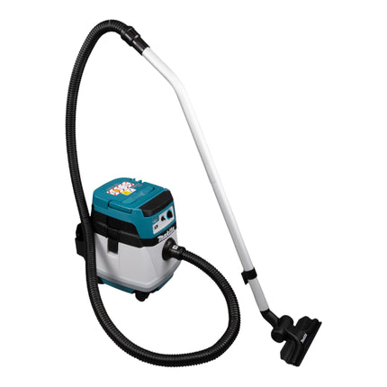 Odkurzacz akumulatorowy Makita DVC 157 LZX3 36 V ( 2x 18 V ) 15 l klasa pyłu L bezszczotkowy + akcesoria - bez akumulatora, bez ładowarki