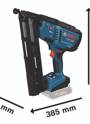 Bosch GNH 18V-64 MD Professional Cloueur à bois sans fil 18 V 1,8 x 32 - 64 mm Brushless + L-Boxx ( 0601482201 ) - sans batterie, sans chargeur