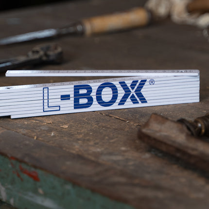 Der L-BOXX Holz-Zollstock für Profis