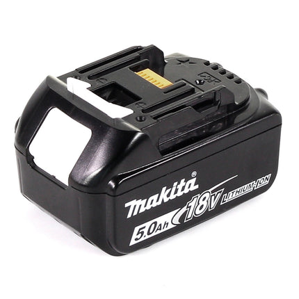 Odkurzacz akumulatorowy Makita DCL 180 T1 W 18 V biały + 1x akumulator 5,0 Ah - bez ładowarki