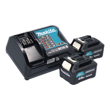 Odkurzacz akumulatorowy Makita CL 108 FDSMP 12 V maks. 0,6 l różowy + 2x akumulator 4,0 Ah + ładowarka