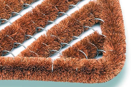 Felpudo cepillo de coco ( 9000471300 ) coco natural/acero