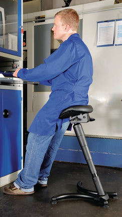 Aiuto in piedi ( 9146454570 ) Schiuma PU acciaio tubolare nero