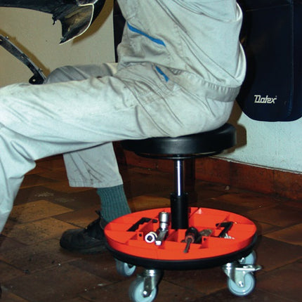 Montagehocker ( 9146454562 ) mit Rollen Sitzhöhenverstellung 420-545 mm