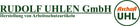 Uhlen plastic helmet holder GFKHH100 ( 4701030112 ) with plugs for Euroslot black EN 166