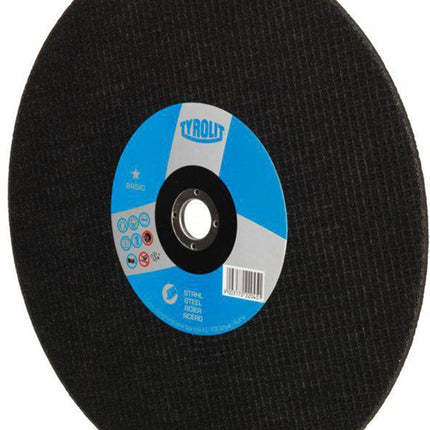 Disco da taglio Tyrolit BASIC ( 8000756481 ) D350x4mm foro diritto 22,23 mm