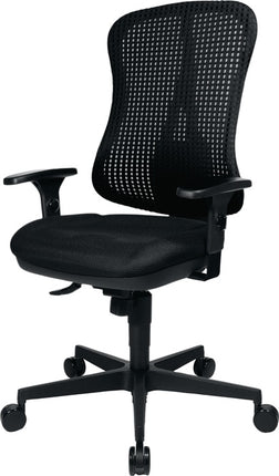 Krzesło biurowe obrotowe Topstar Head Point SY ( 9000482940 ) z mechanizmem synchronicznym z podłokietnikami Udźwig 110 kg